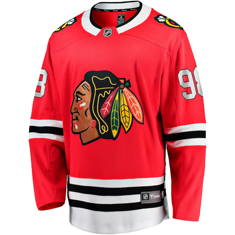 Fanatics Men's NHL Chicago Blackhawks Connor Bedard Breakaway Jersey - Image 2