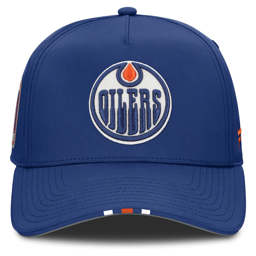 Fanatics Men's NHL Edmonton Oilers 2025 Adjustable Draft Hat - Image 2