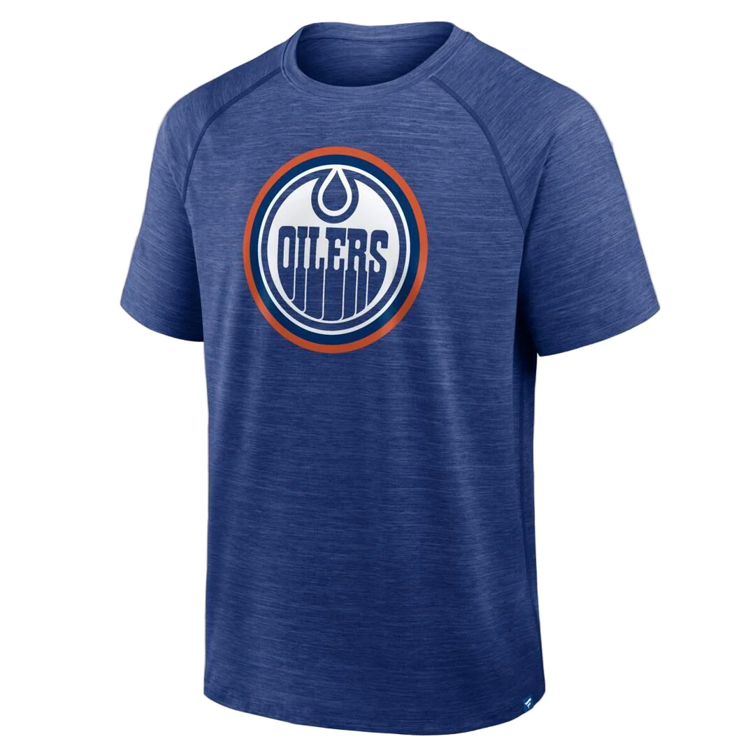 Fanatics Men's NHL Edmonton Oilers 2025 Clutch Poly T-Shirt