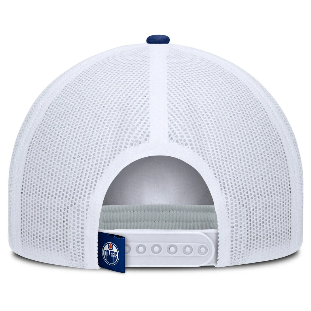 Fanatics Men's NHL Edmonton Oilers 2025 Dutch Pinch Panel A-Frame Hat - Image 4