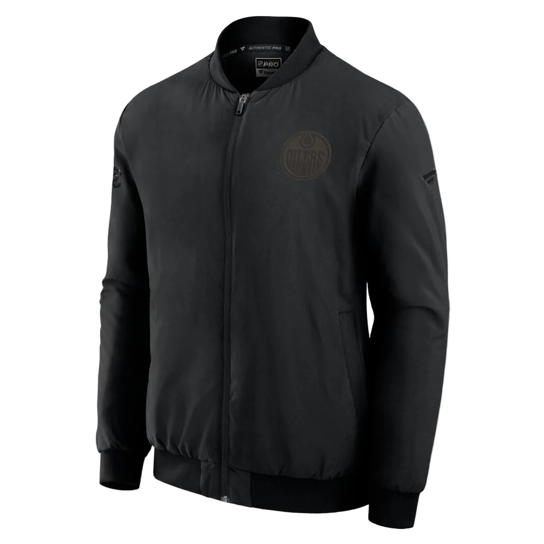 Fanatics Men's NHL Edmonton Oilers 2025 Road Bomber Jacket