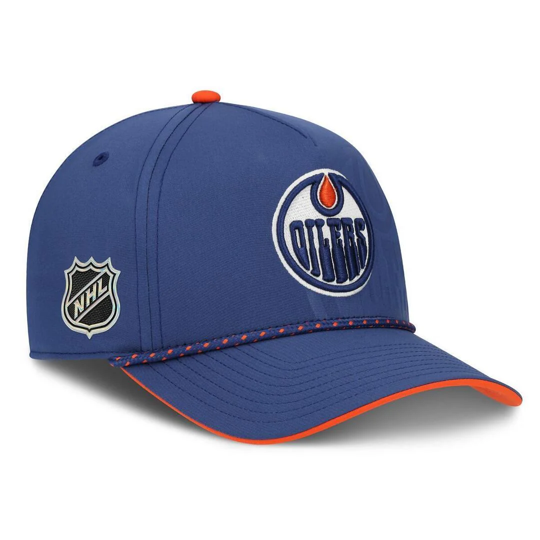 Fanatics Men's NHL Edmonton Oilers Adjustable Draft Hat 2026 - Image 2