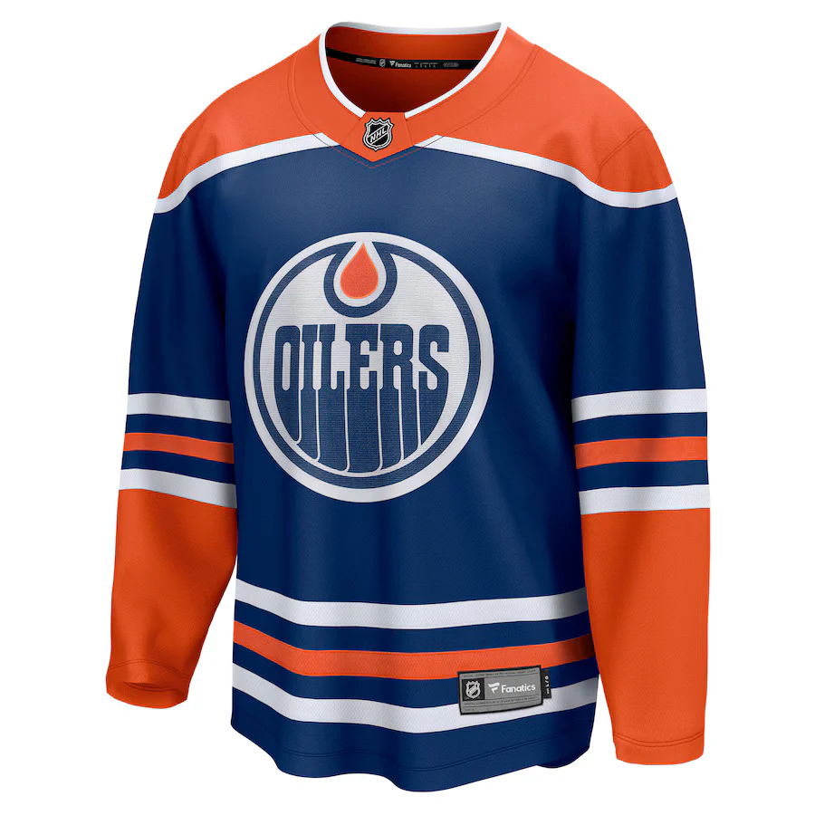 Fanatics Men's NHL Edmonton Oilers Breakaway Home Jersey