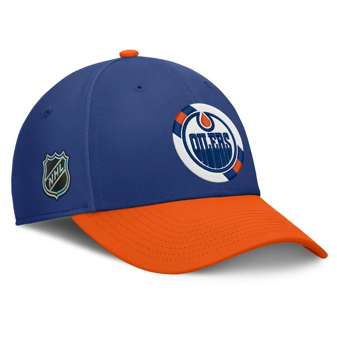 Fanatics Men's NHL Edmonton Oilers Flex Draft Hat 2026 - Image 2