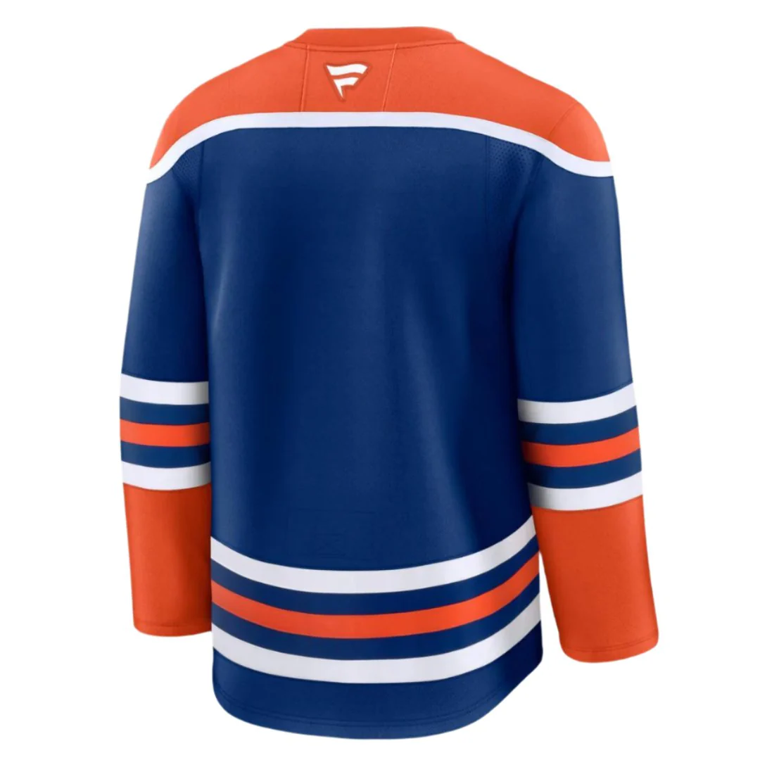 Fanatics Men's NHL Edmonton Oilers Premium Home Jersey - Image 3