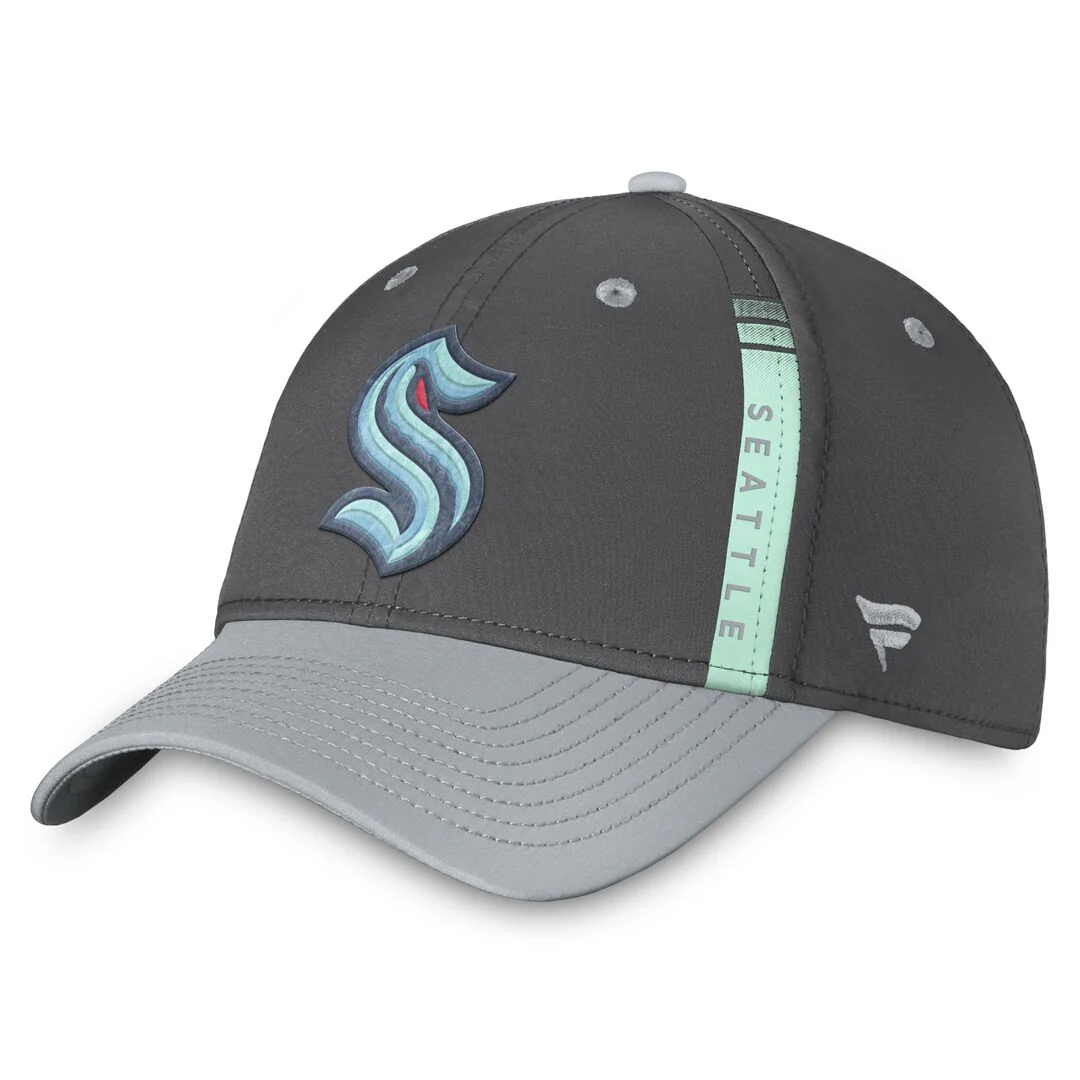 Fanatics Men's NHL Seattle Kraken 2022 Pro Ice Flex Cap