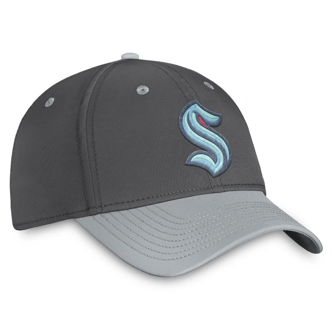 Fanatics Men's NHL Seattle Kraken 2022 Pro Ice Flex Cap - Image 3