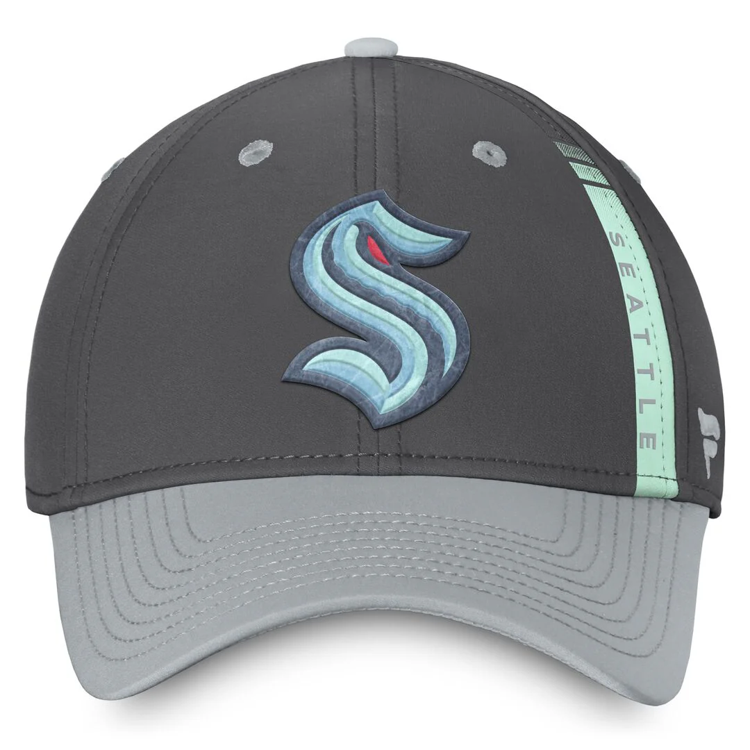 Fanatics Men's NHL Seattle Kraken 2022 Pro Ice Flex Cap - Image 4