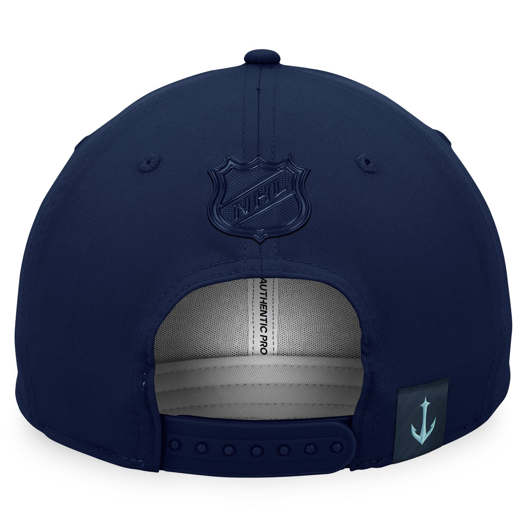 Fanatics Men's NHL Seattle Kraken 2023 Road Adjustable Cap - Image 2
