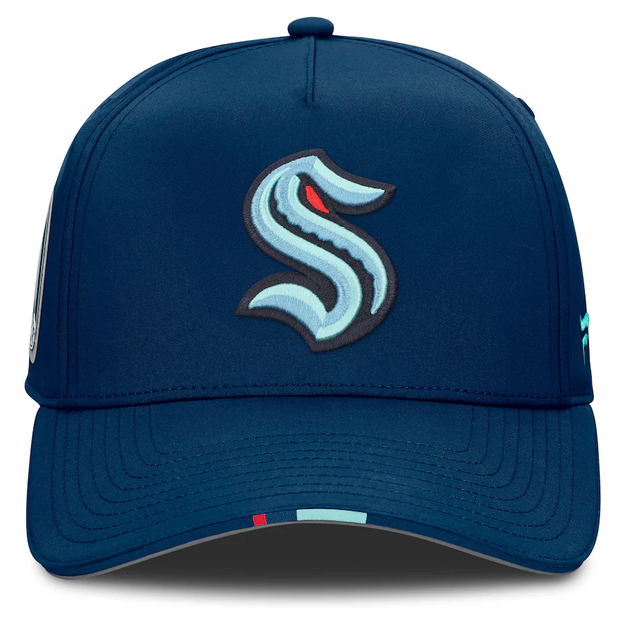 Fanatics Men's NHL Seattle Kraken 2025 Adjustable Draft Hat - Image 2