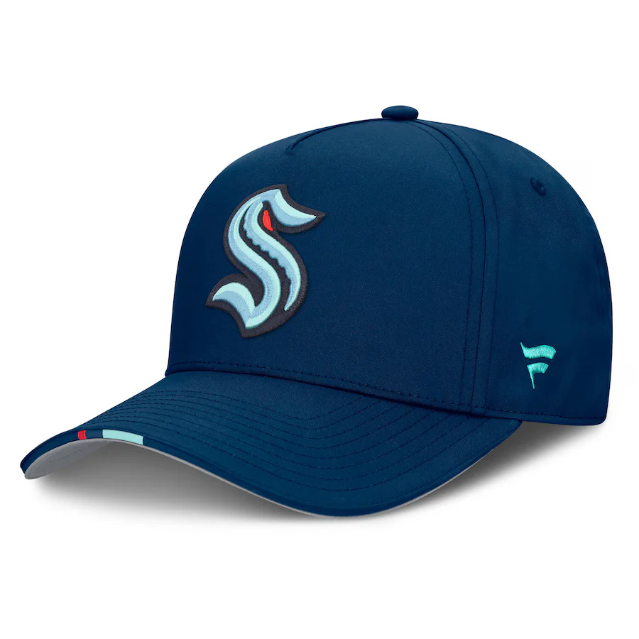 Fanatics Men's NHL Seattle Kraken 2025 Adjustable Draft Hat - Image 3