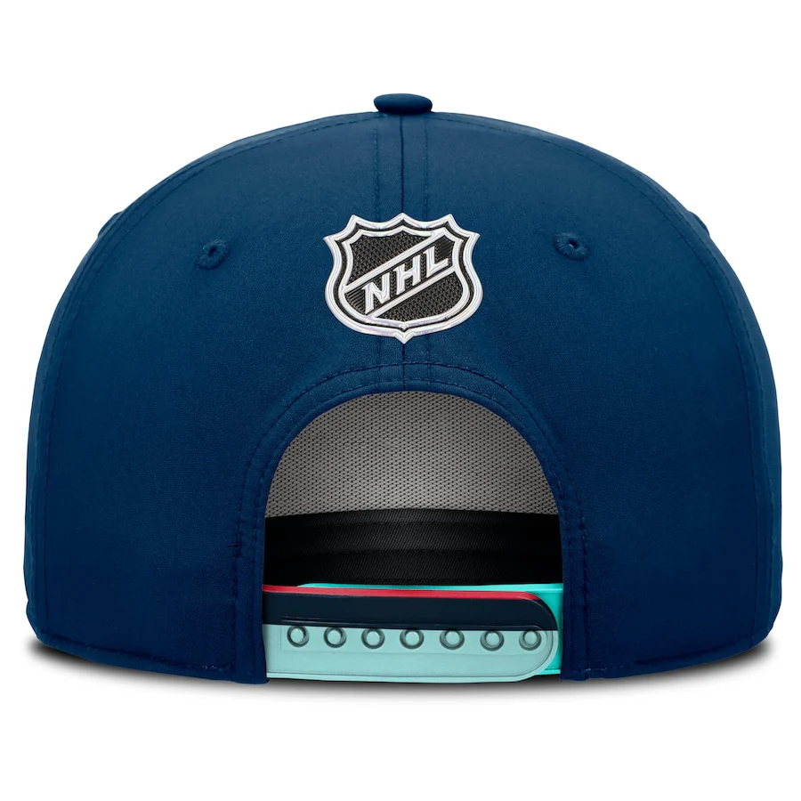 Fanatics Men's NHL Seattle Kraken 2025 Adjustable Draft Hat - Image 4
