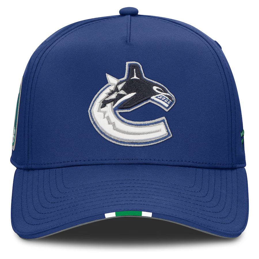 Fanatics Men's NHL Vancouver Canucks 2025 Adjustable Draft Hat - Image 2