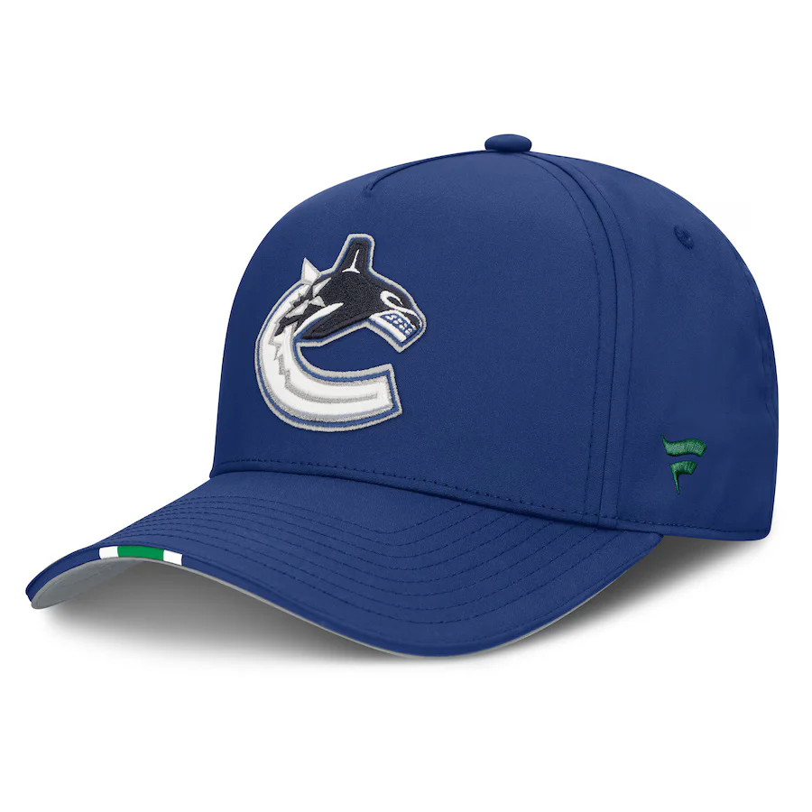 Fanatics Men's NHL Vancouver Canucks 2025 Adjustable Draft Hat - Image 3