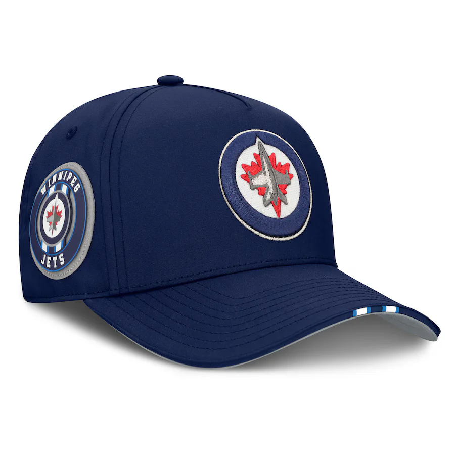 Fanatics Men's NHL Winnipeg Jets 2025 Adjustable Draft Hat