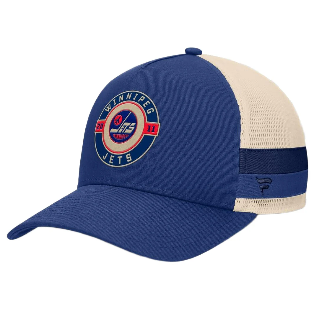Fanatics Men's NHL Winnipeg Jets 2025 Prestige 5 Panel A-Frame Hat
