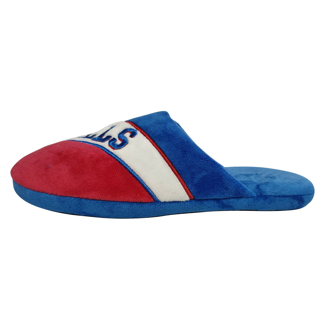 FOCO Men's NFL Buffalo Bills Action Curve Slippers - Image 2