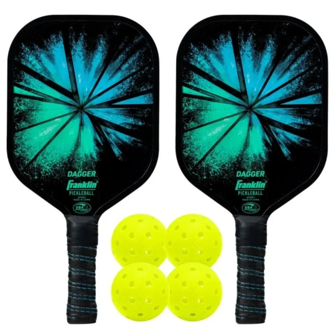 Franklin Dagger Pickleball Paddle Set w/ Balls