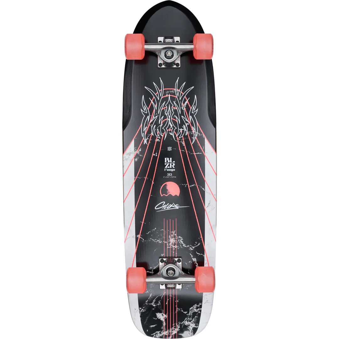 Globe Blazer Fuego Bamboo Complete Cruiser Board - Image 3