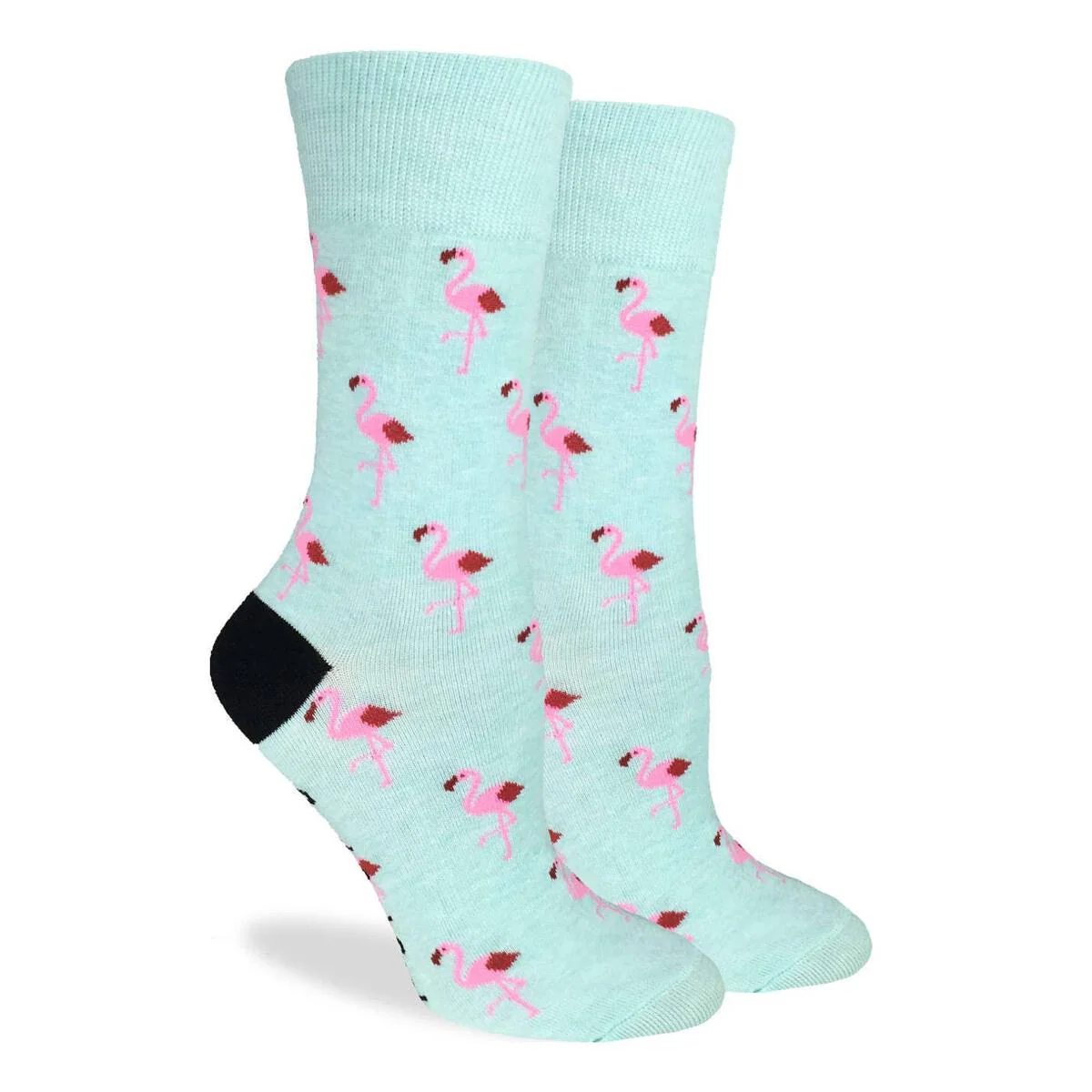 Good Luck Sock Women's Flamingo Party Socks - Shoe Size 5-9