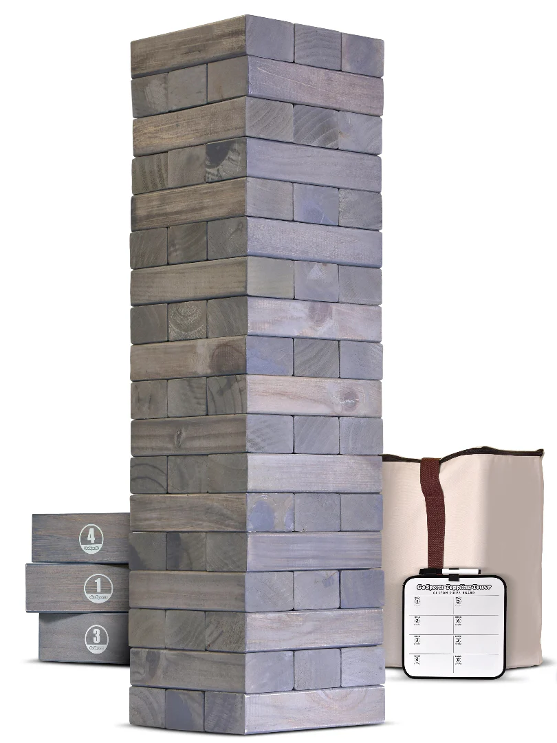 GoSports Giant Wooden Toppling Tower