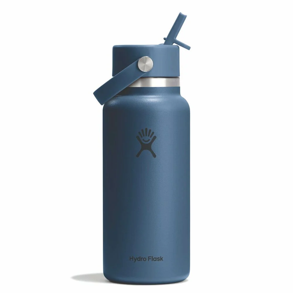 Hydro Flask Wide Mouth Bottle with Flex Straw Cap 32oz/946ml - Image 14
