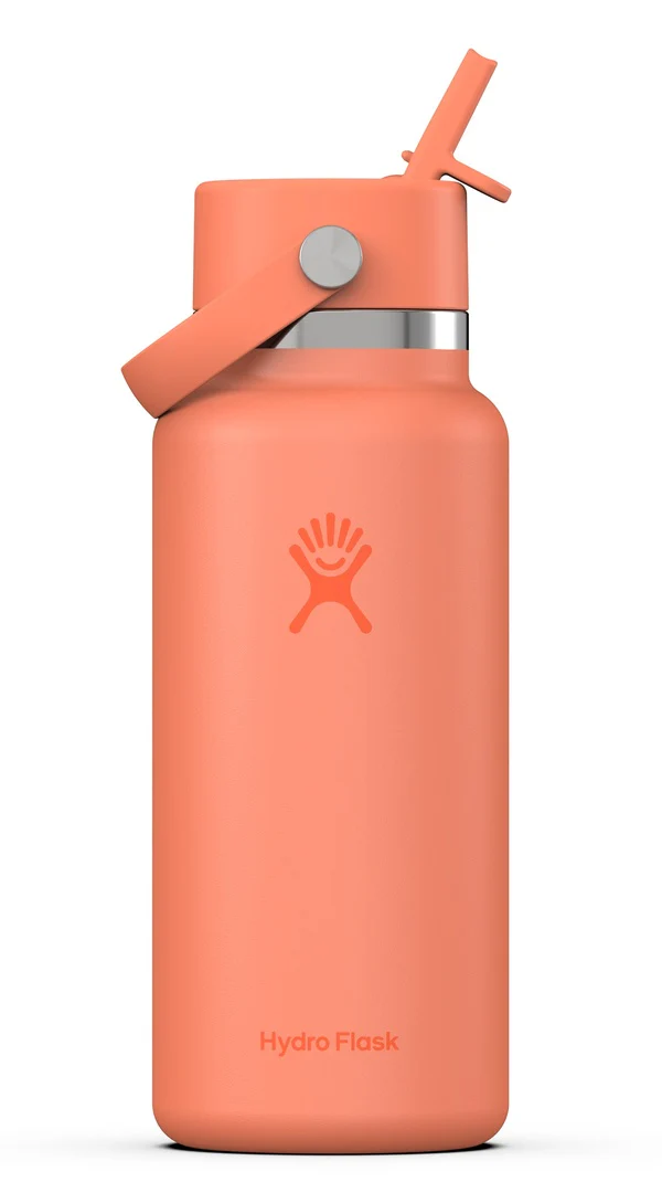 Hydro Flask Wide Mouth Bottle with Flex Straw Cap 32oz/946ml - Image 6