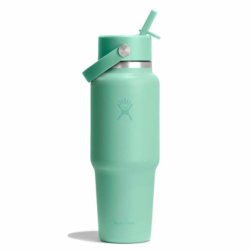 Hydro Flask Wide Mouth Travel Bottle with Flex Straw Cap 32oz/946ml - Image 7