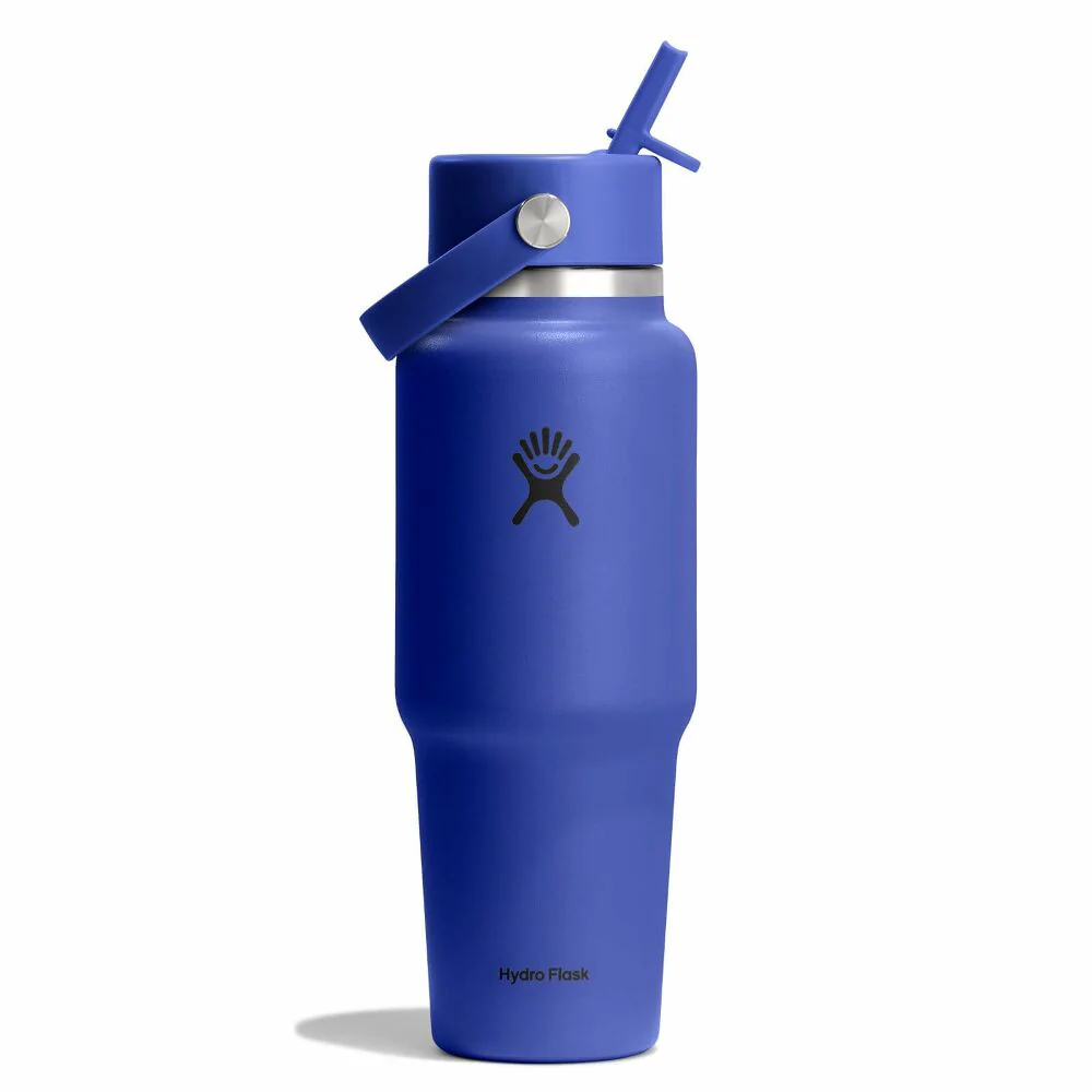 Hydro Flask Wide Mouth Travel Bottle with Flex Straw Cap 32oz/946ml - Image 8
