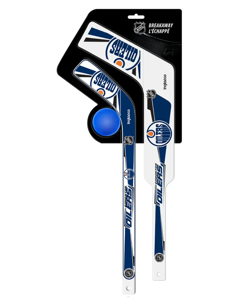 Inglasco NHL Edmonton Oilers Breakaway Mini Stick Set