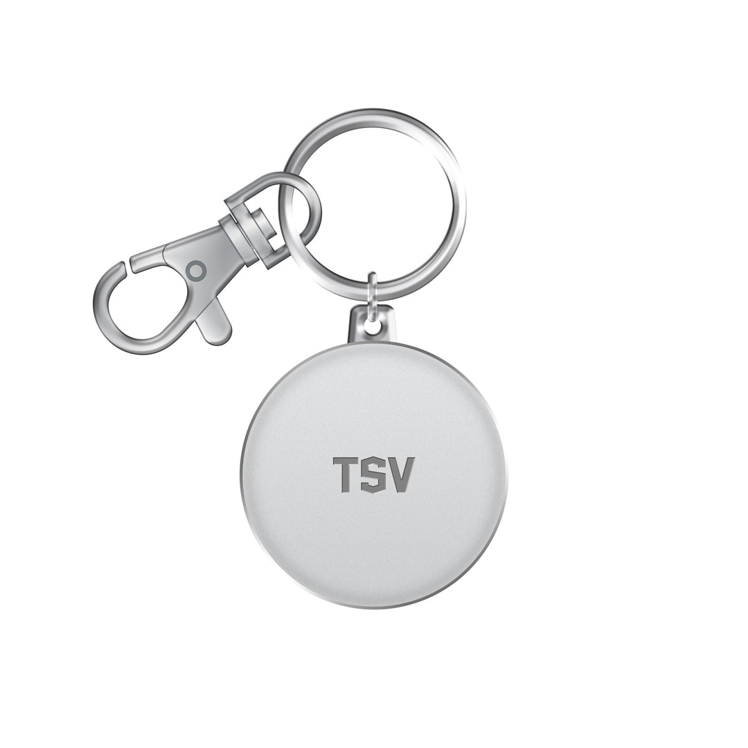 Inglasco PWHL New York Sirens Logo Keychain - Image 2