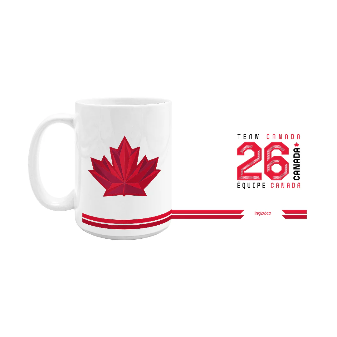 Inglasco Team Canada Olympic 2026 Sublimated Coffee Mug 15 oz