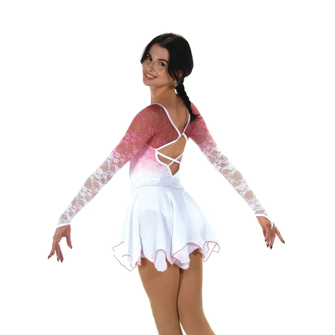 Jerry's Women's 578 Petals in the Snow Figure Skating Dress - Image 2