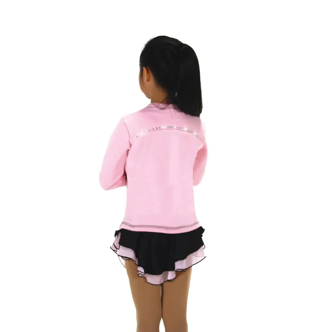Jerry's Women's S222 Fleece Sparkle Seam Figure Skating Jacket - Image 2