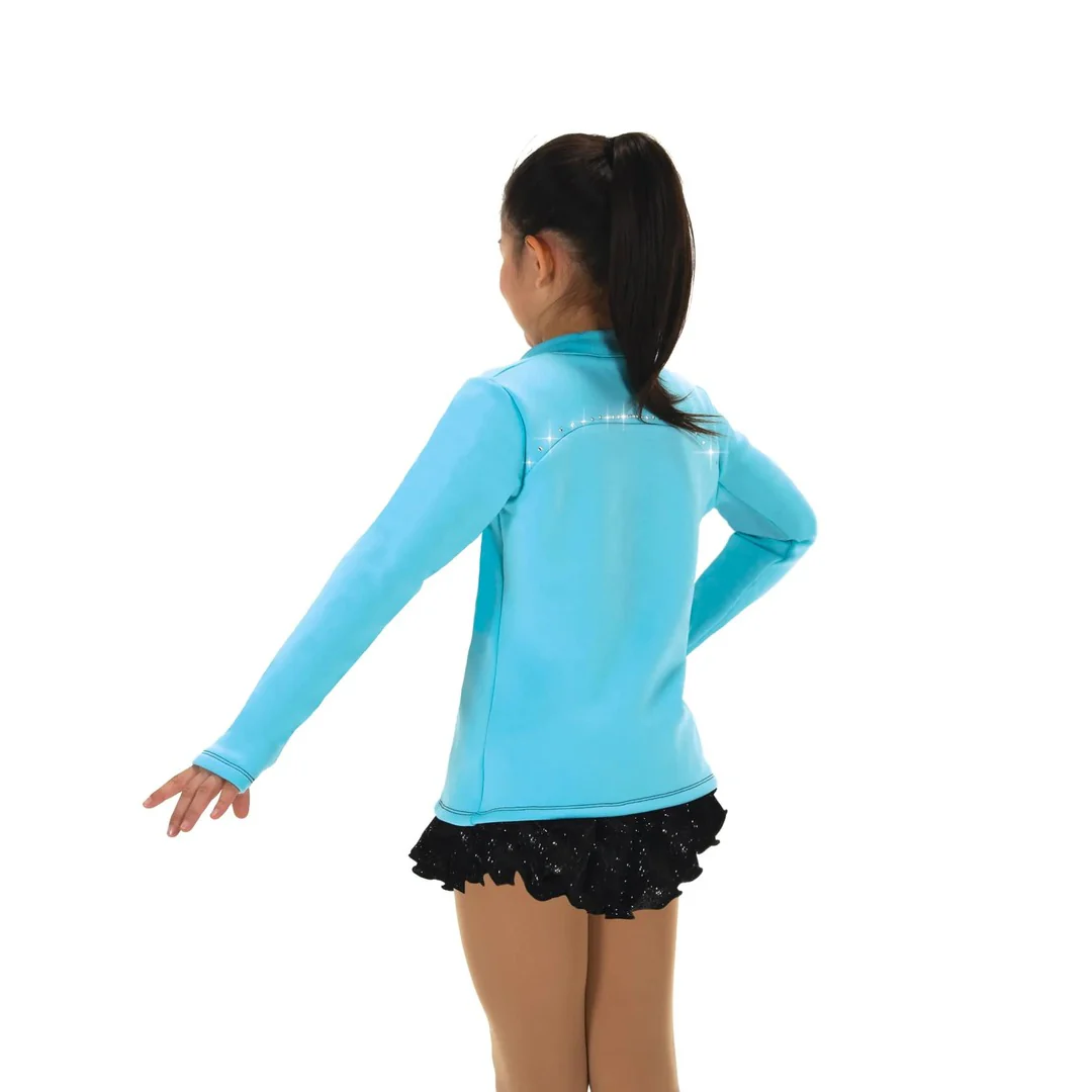 Jerry's Women's S222 Fleece Sparkle Seam Figure Skating Jacket - Image 3