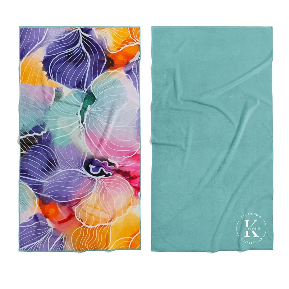 K5 Microfiber Quick-Dry 80x160cm Beach Towel - Image 2