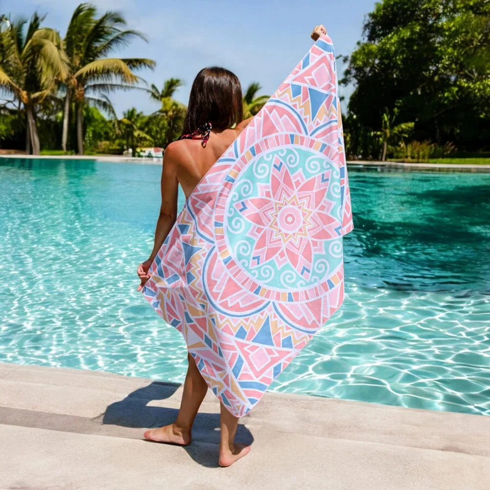 K5 Microfiber Quick-Dry 80x160cm Beach Towel - Image 26