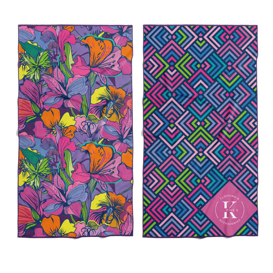 K5 Microfiber Quick-Dry 80x160cm Beach Towel - Image 28