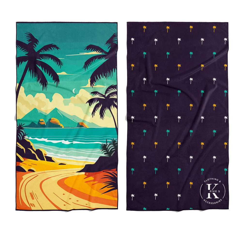 K5 Microfiber Quick-Dry 80x160cm Beach Towel - Image 7