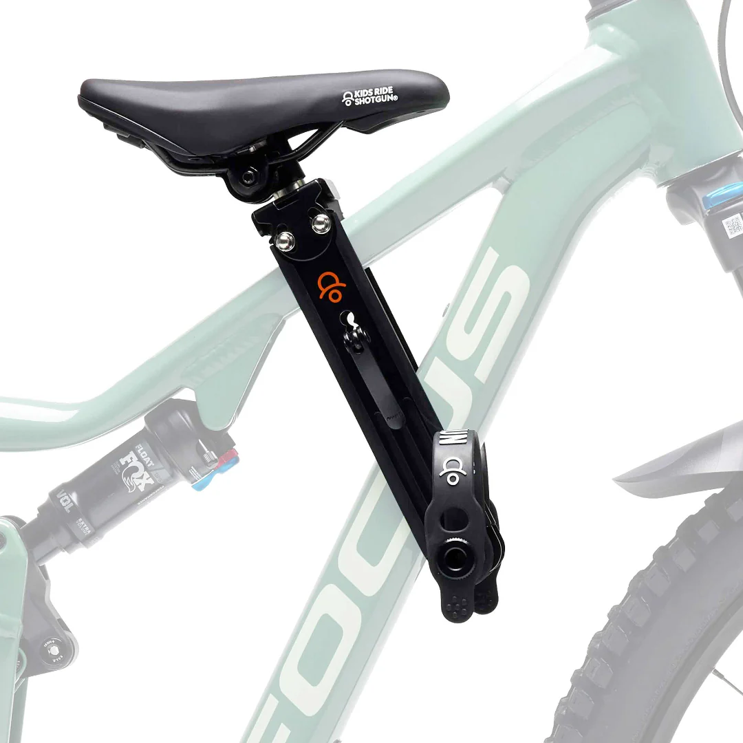 Kids Ride Shotgun MTB On Frame Front Child Seat