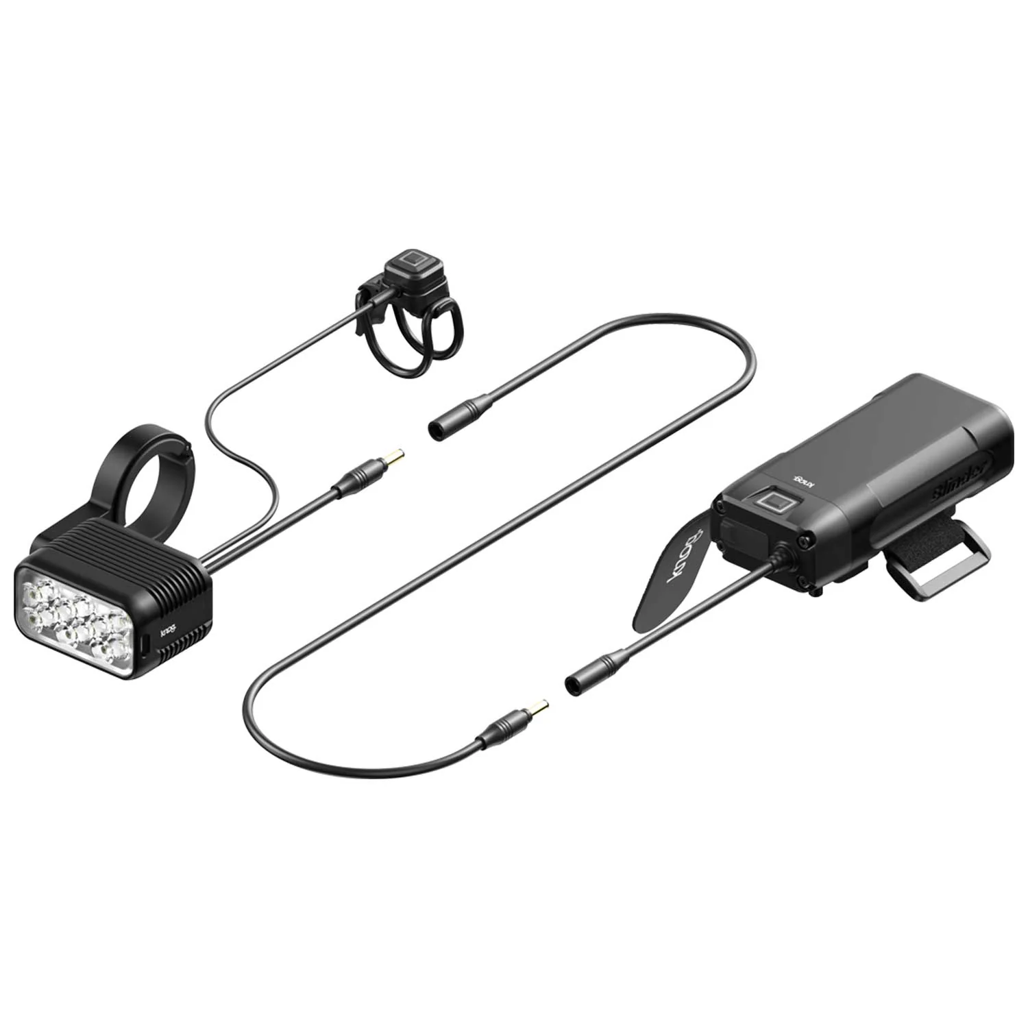 Knog Blinder X 1800 + 10 000MAH Battery eBike Front Light - Image 8