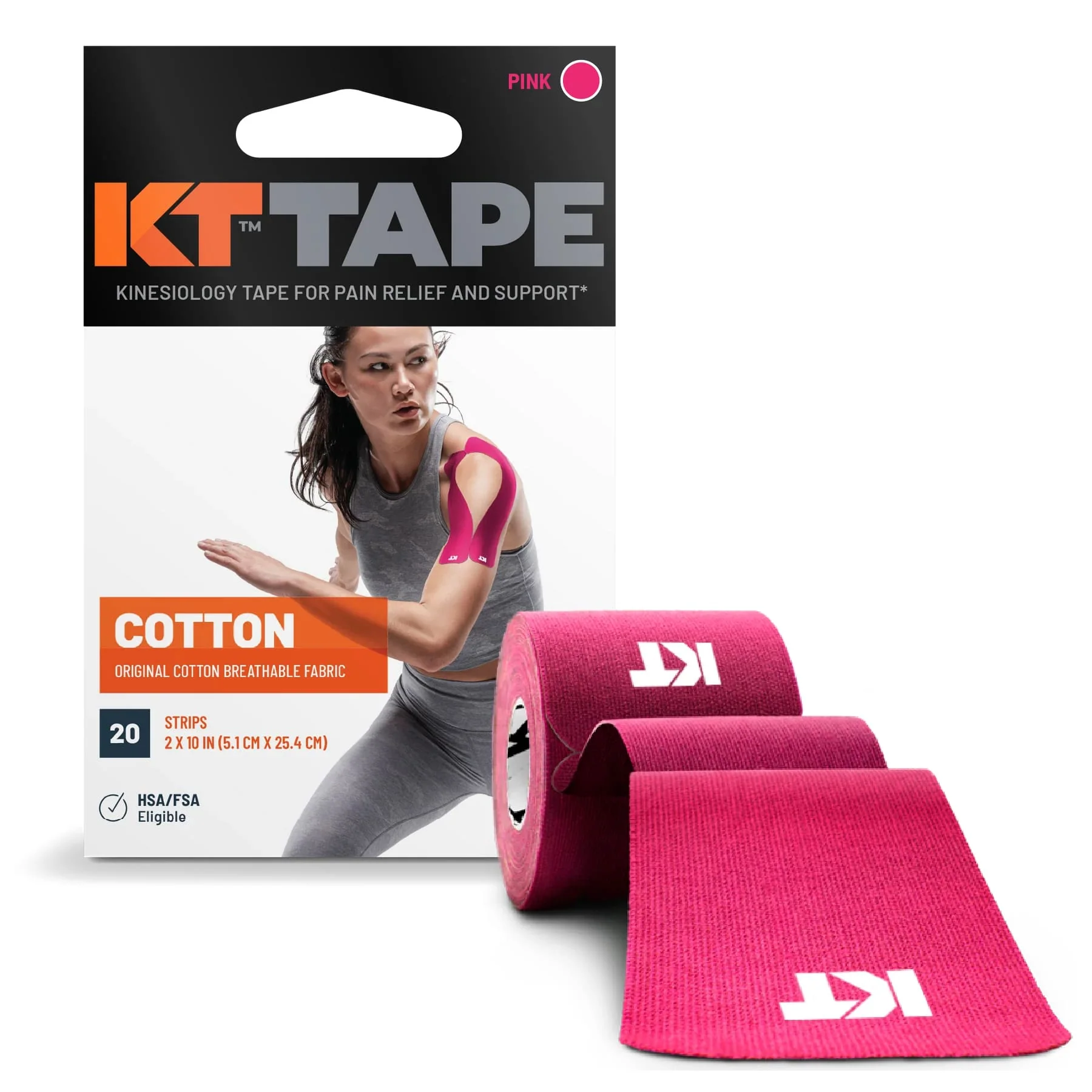 KT Tape Original Cotton 20 Strips - Image 3