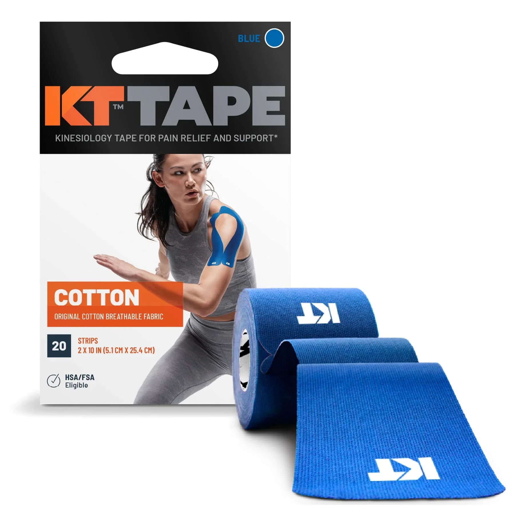 KT Tape Original Cotton 20 Strips - Image 4