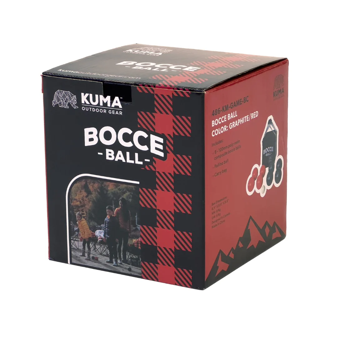 KUMA 100mm Bocce Ball Set - Image 3
