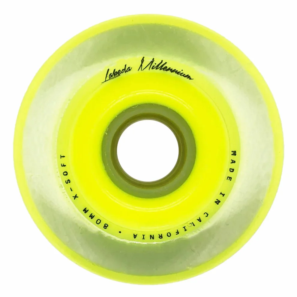 Labeda Millennium Yellow X-Soft Inline Wheel