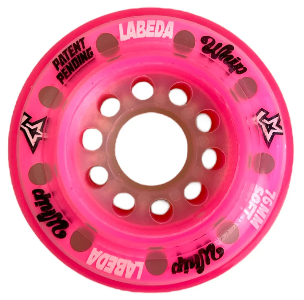 Labeda Whip Pink/Pink X-Soft Inline Hockey Wheel