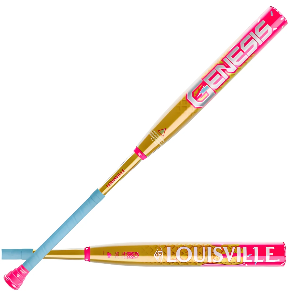 Louisville Genesis Ice Cream 2-Piece Balanced Slo-Pitch Bat