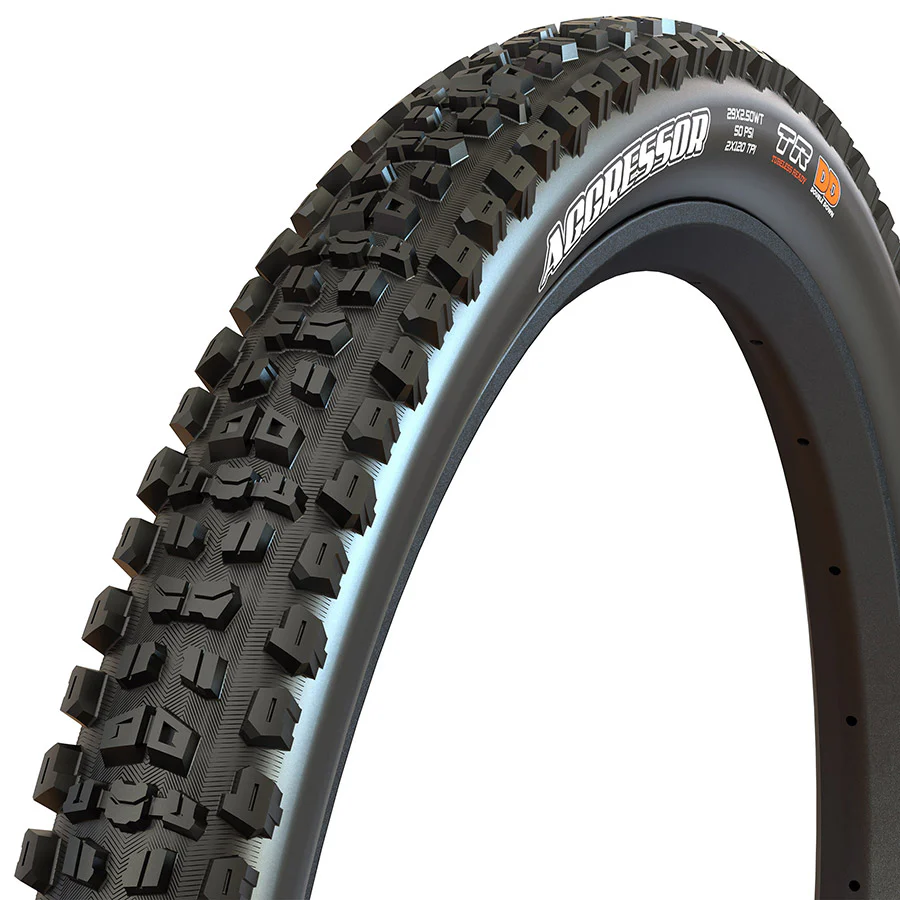 Maxxis 26" Aggressor Folding Tubeless Ready Dual EXO 60tpi Mountain Tire