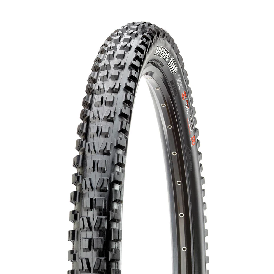 Maxxis Minion DHF Folding Tubeless Ready 3C Maxx Grip Double Down 120x2TPI Mountain Tire - Image 2