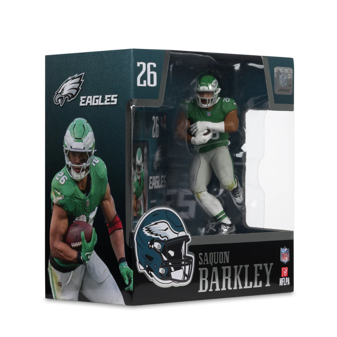 McFarlane NFL Philadelphia Eagles Saquon Barkley Figure - Image 5